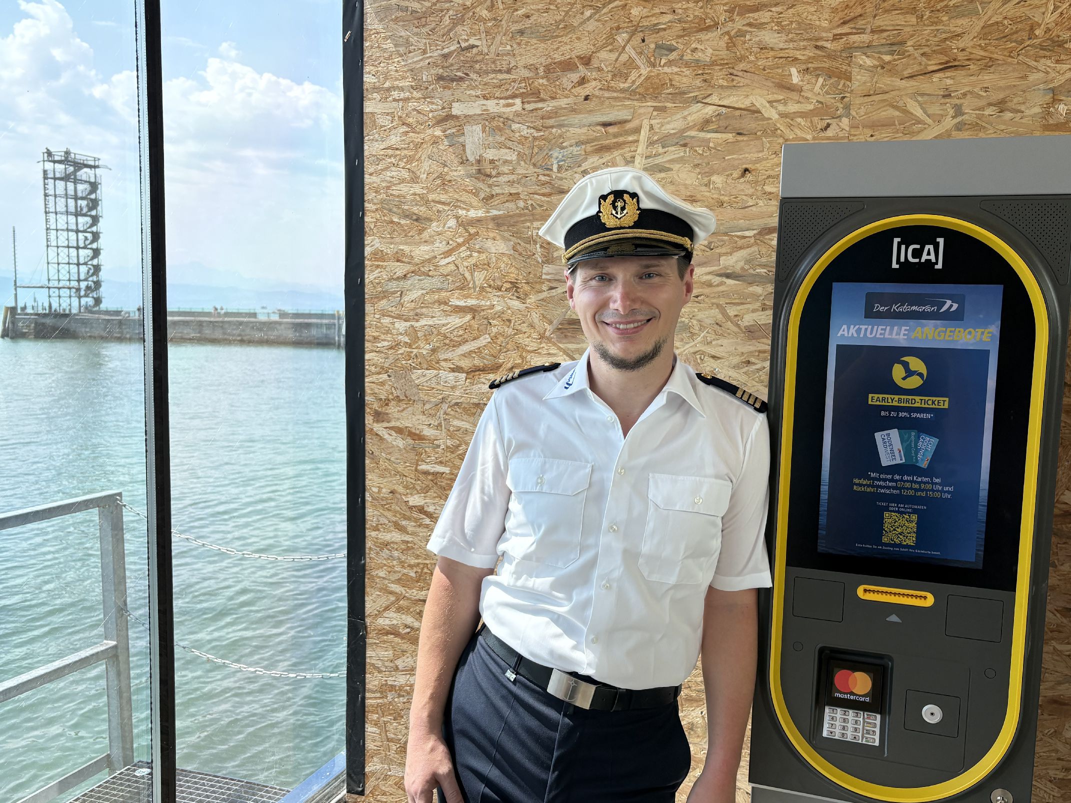 Fahrkartenautomat Katamaran Friedrichshafen