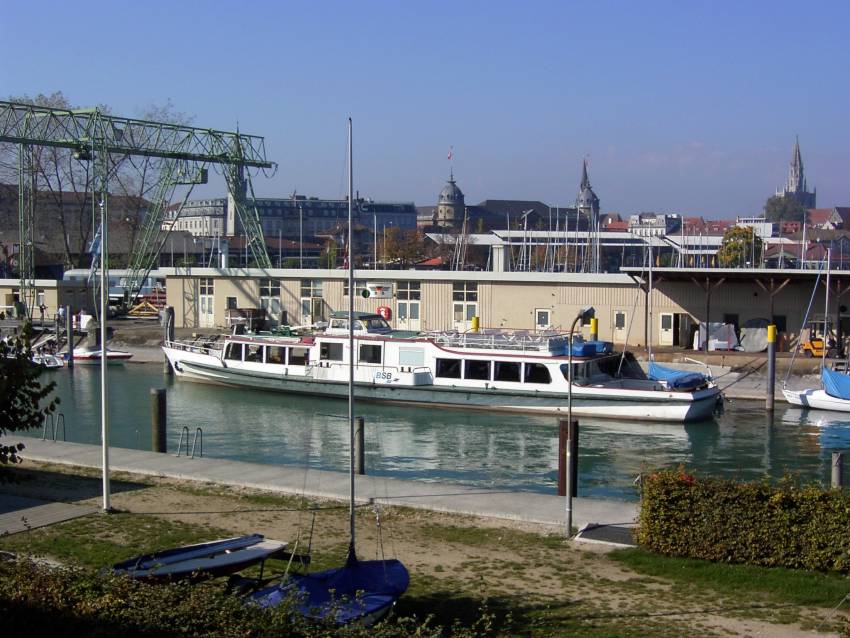 MS Reichenau am 11.10.2005 im Konstanzer Werfthafen
